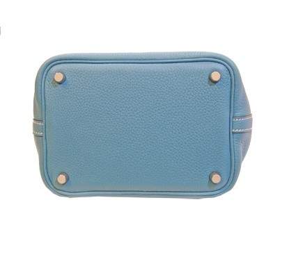 hermes Picotin PM Togo Leather blue